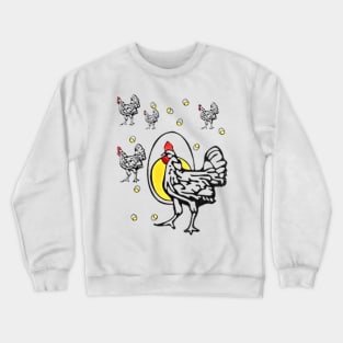 Roseanne chicken funny tv show Crewneck Sweatshirt